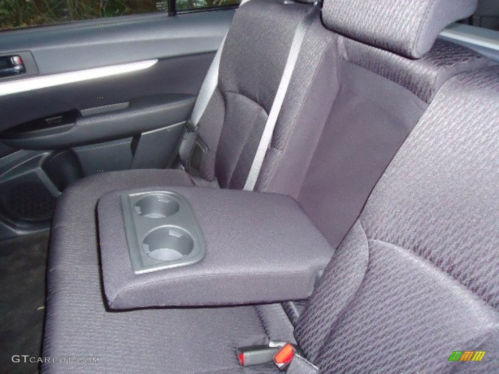 2012 Outback 2.5i Premium - Ruby Red Pearl / Off Black photo #40