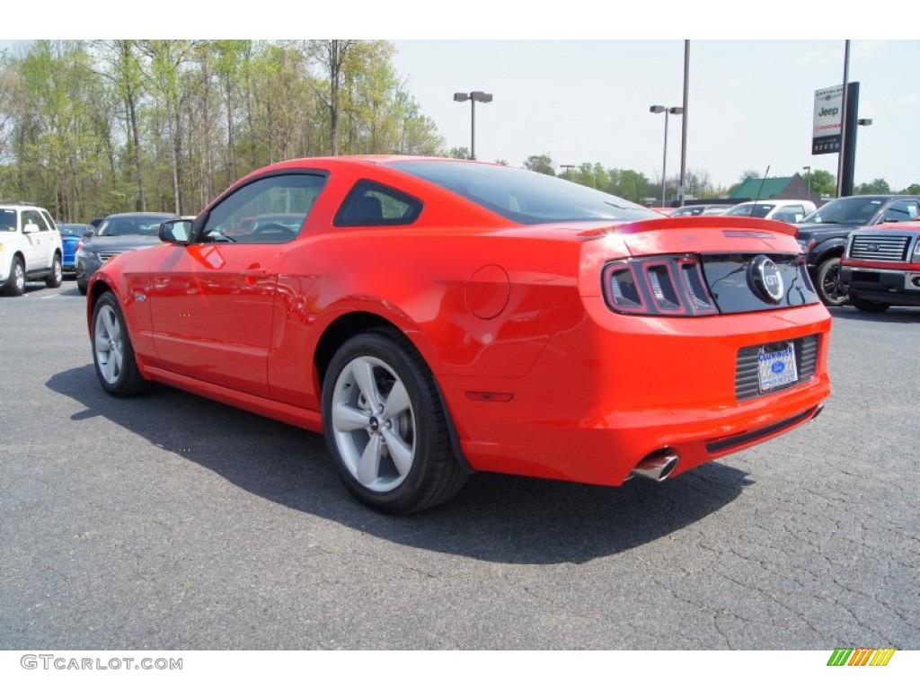 2013 Mustang GT Coupe - Race Red / Charcoal Black photo #31