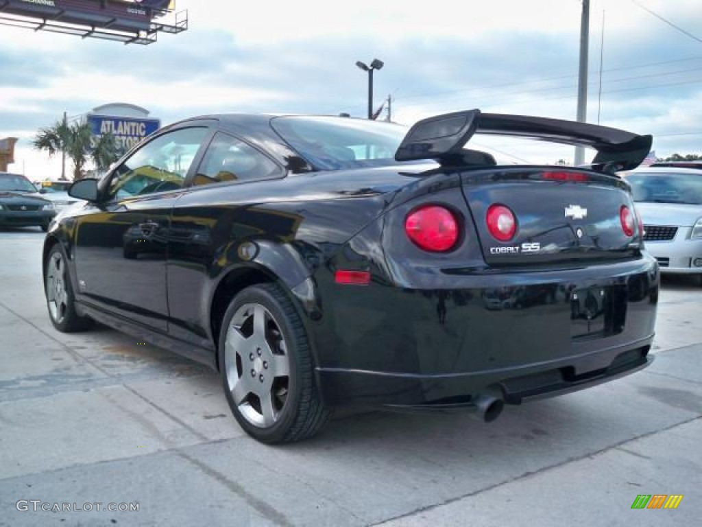 2006 Cobalt SS Supercharged Coupe - Black / Ebony photo #4