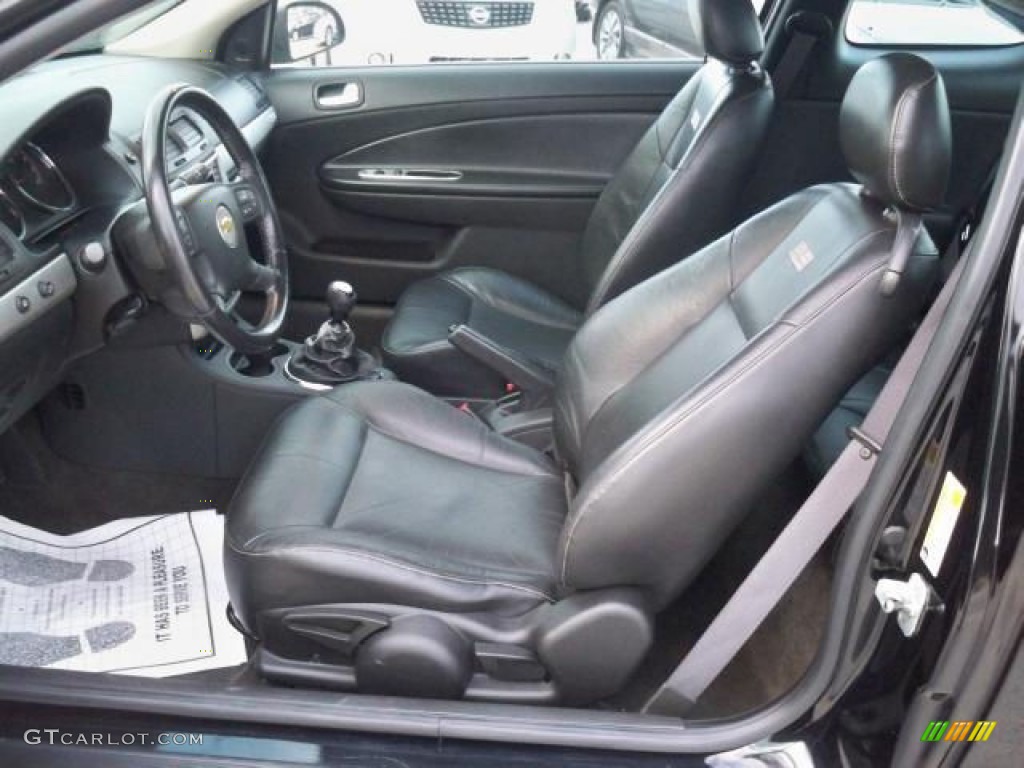 Ebony Interior 2006 Chevrolet Cobalt SS Supercharged Coupe Photo #63051370