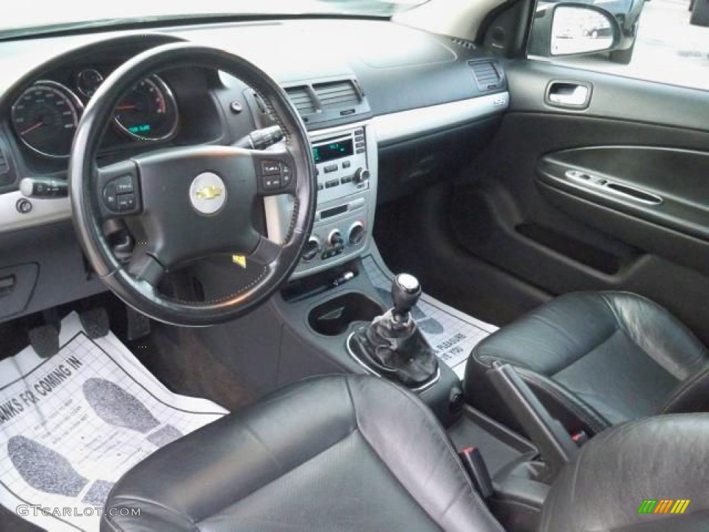 Ebony Interior 2006 Chevrolet Cobalt SS Supercharged Coupe Photo #63051386