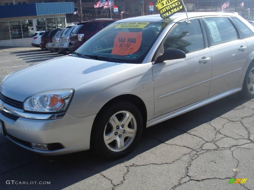 2005 Malibu Maxx LT Wagon - Galaxy Silver Metallic / Gray photo #4