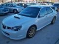 Satin White Pearl 2007 Subaru Impreza WRX STi Exterior