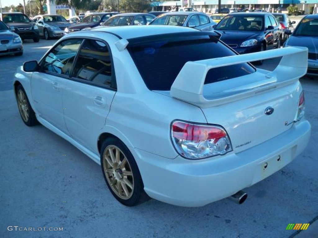 Satin White Pearl 2007 Subaru Impreza WRX STi Exterior Photo #63052627