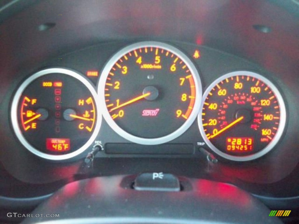 2007 Subaru Impreza WRX STi Gauges Photo #63052756