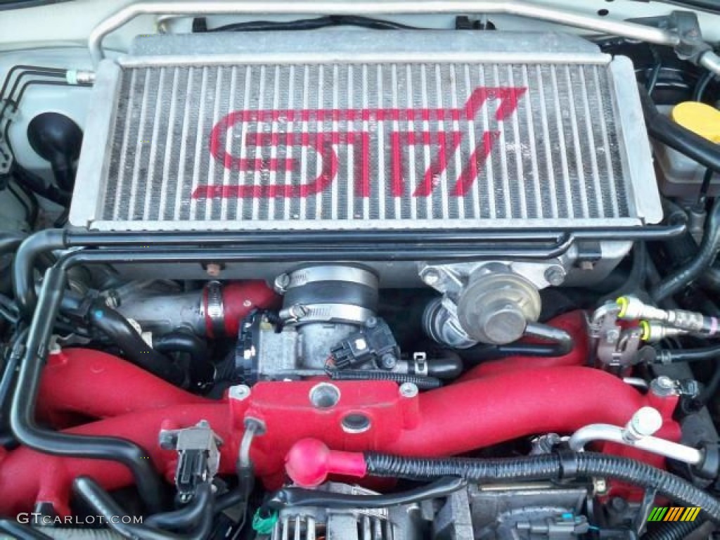 2007 Subaru Impreza WRX STi 2.5 Liter STi Turbocharged DOHC 16-Valve VVT Flat 4 Cylinder Engine Photo #63052801