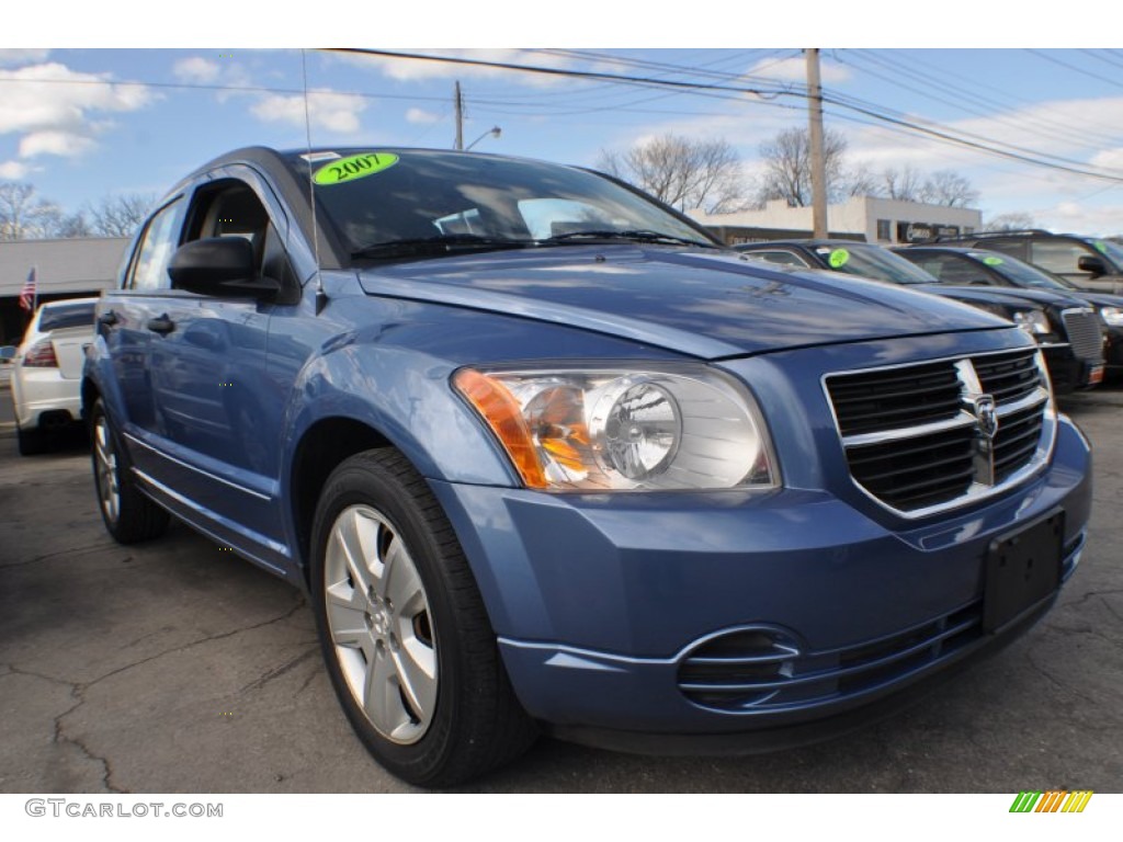 Marine Blue Pearl 2007 Dodge Caliber SXT Exterior Photo #63054895