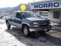 2006 Blue Granite Metallic Chevrolet Silverado 1500 Z71 Extended Cab 4x4  photo #9