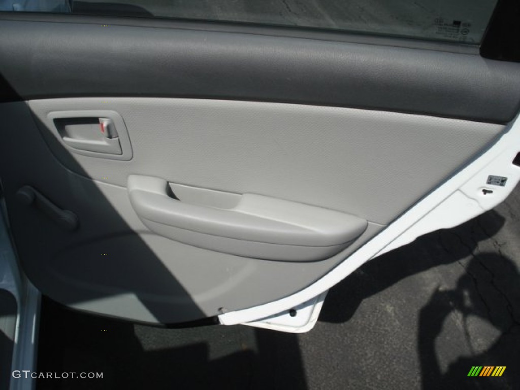 2008 Spectra LX Sedan - White / Gray photo #19