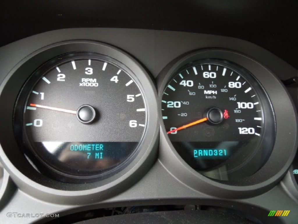 2012 Silverado 1500 LS Extended Cab 4x4 - Black Granite Metallic / Dark Titanium photo #14