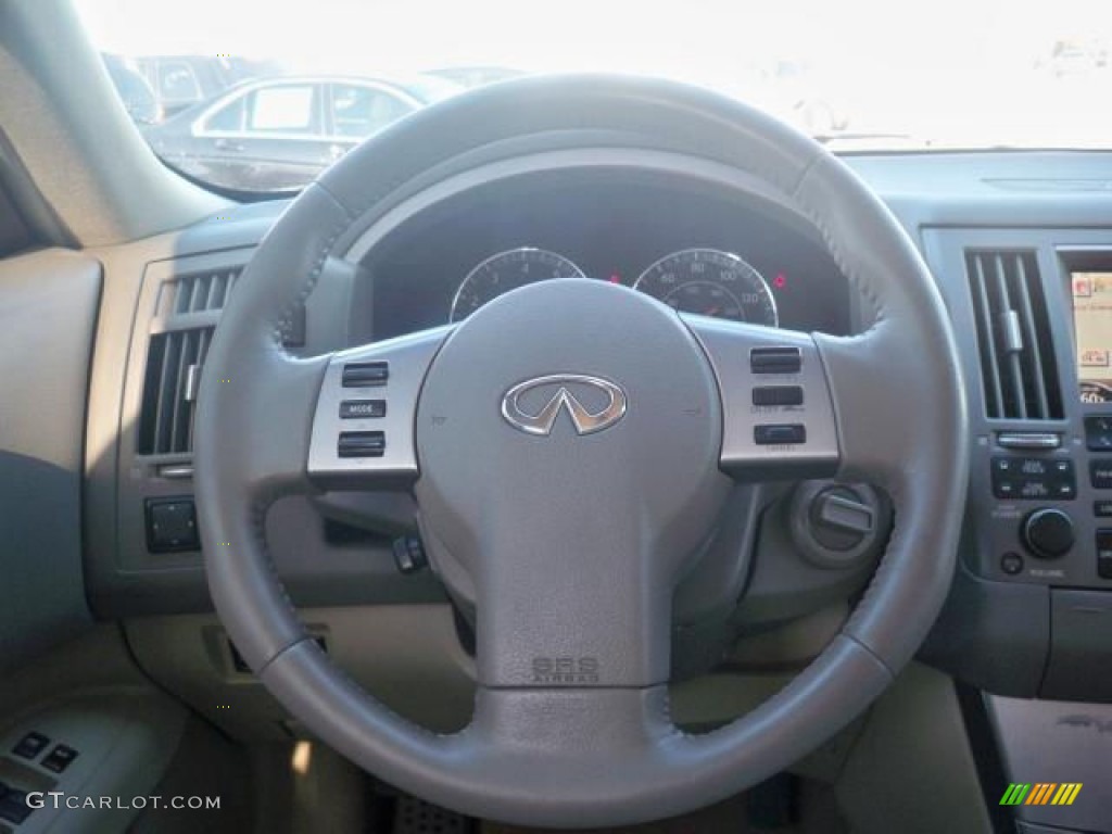 2004 FX 35 AWD - Golden Sand Metallic / Willow photo #13