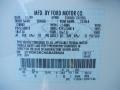 UG: White Platinum Tri-Coat 2010 Ford Edge Limited Color Code