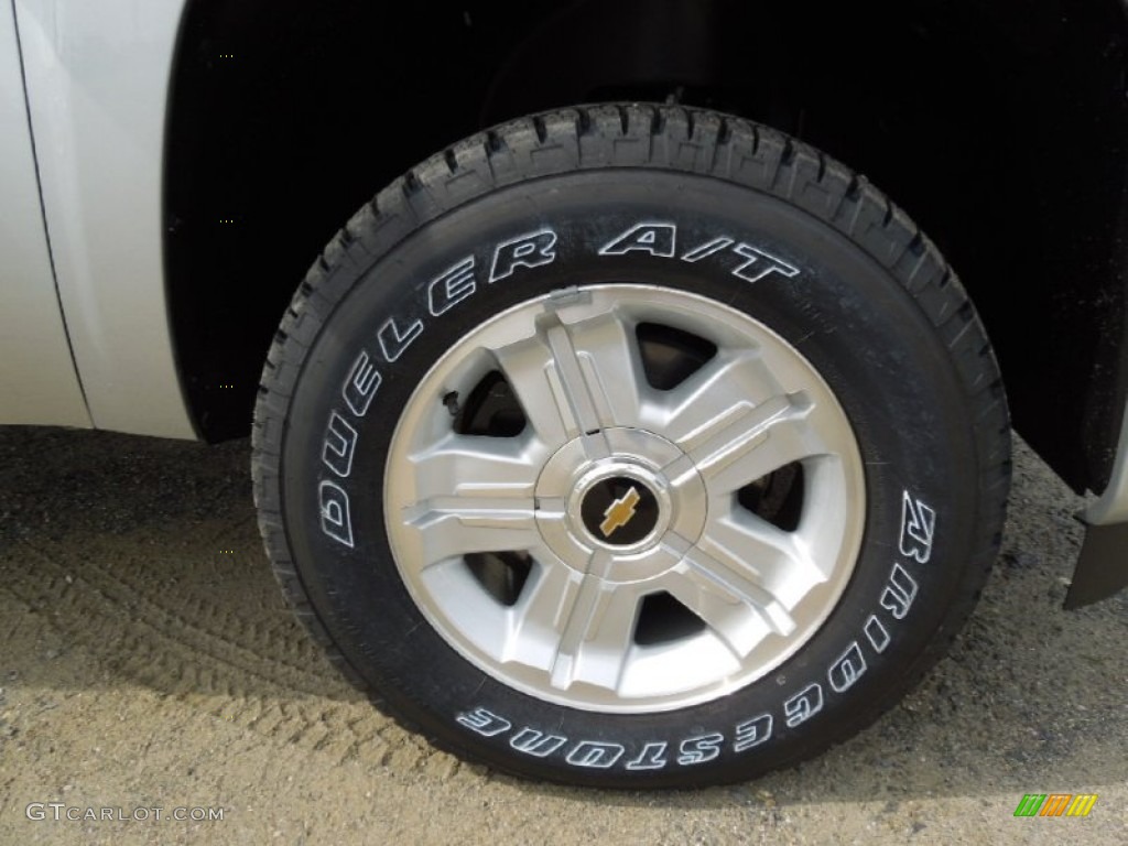 2012 Silverado 1500 LTZ Extended Cab 4x4 - Silver Ice Metallic / Ebony photo #26