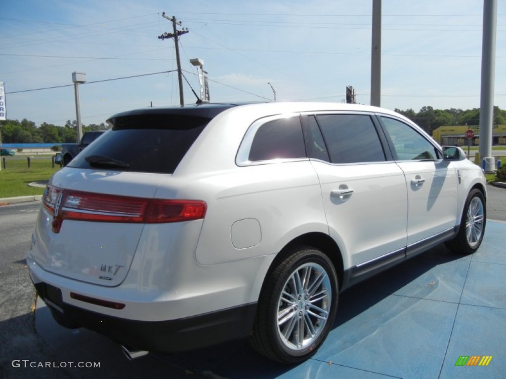 White Platinum 2013 Lincoln MKT EcoBoost AWD Exterior Photo #63057481