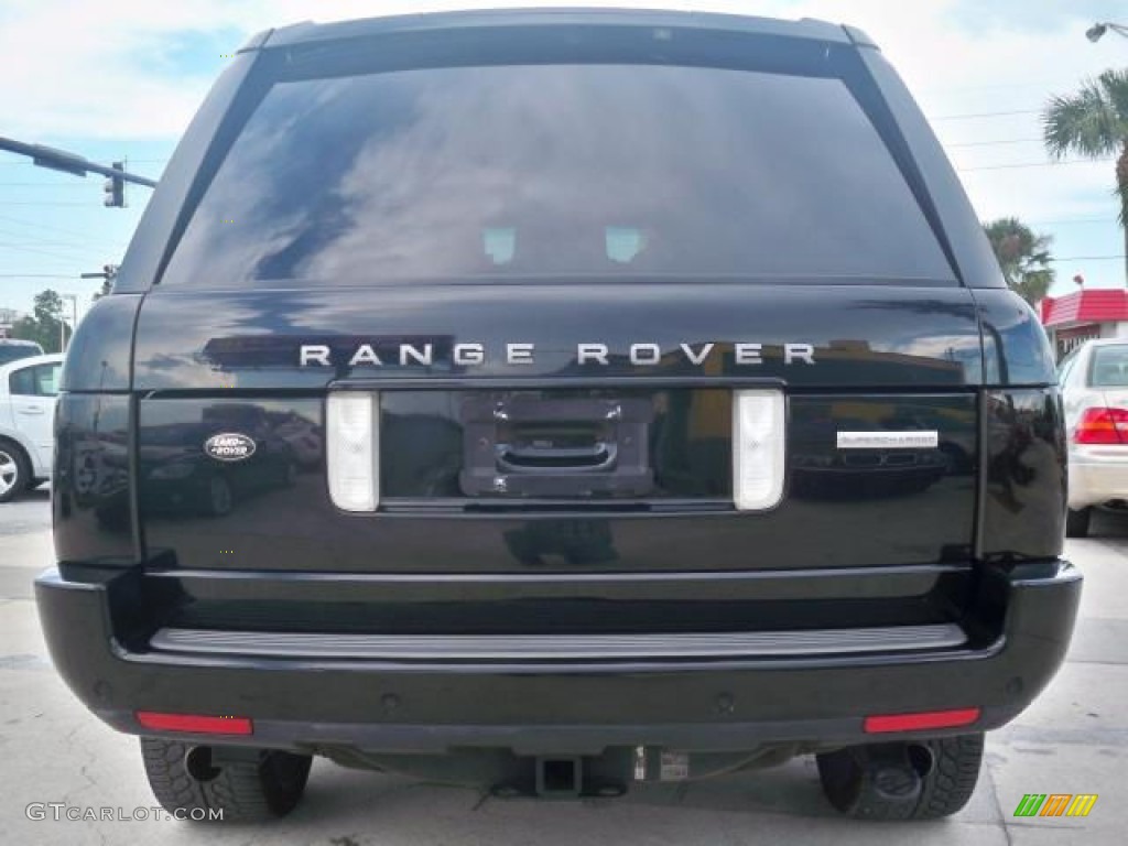 2006 Range Rover Supercharged - Java Black Pearl / Sand/Jet photo #6