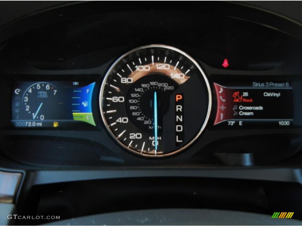 2012 Edge Limited EcoBoost - White Platinum Metallic Tri-Coat / Medium Light Stone photo #8