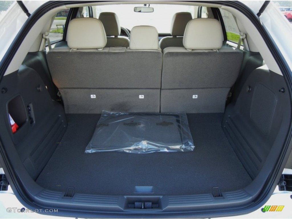 2012 Edge Limited EcoBoost - White Platinum Metallic Tri-Coat / Medium Light Stone photo #10