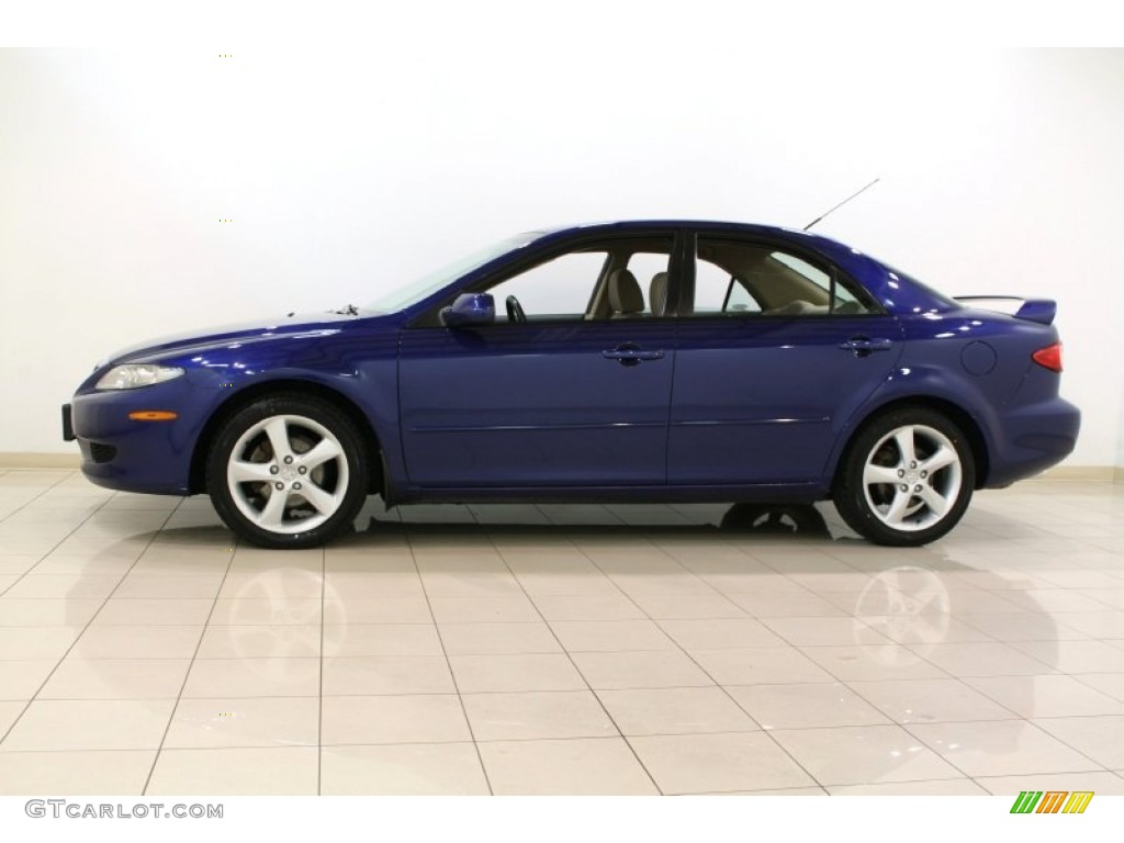 Lapis Blue Metallic 2005 Mazda MAZDA6 i Sport Sedan Exterior Photo #63058828