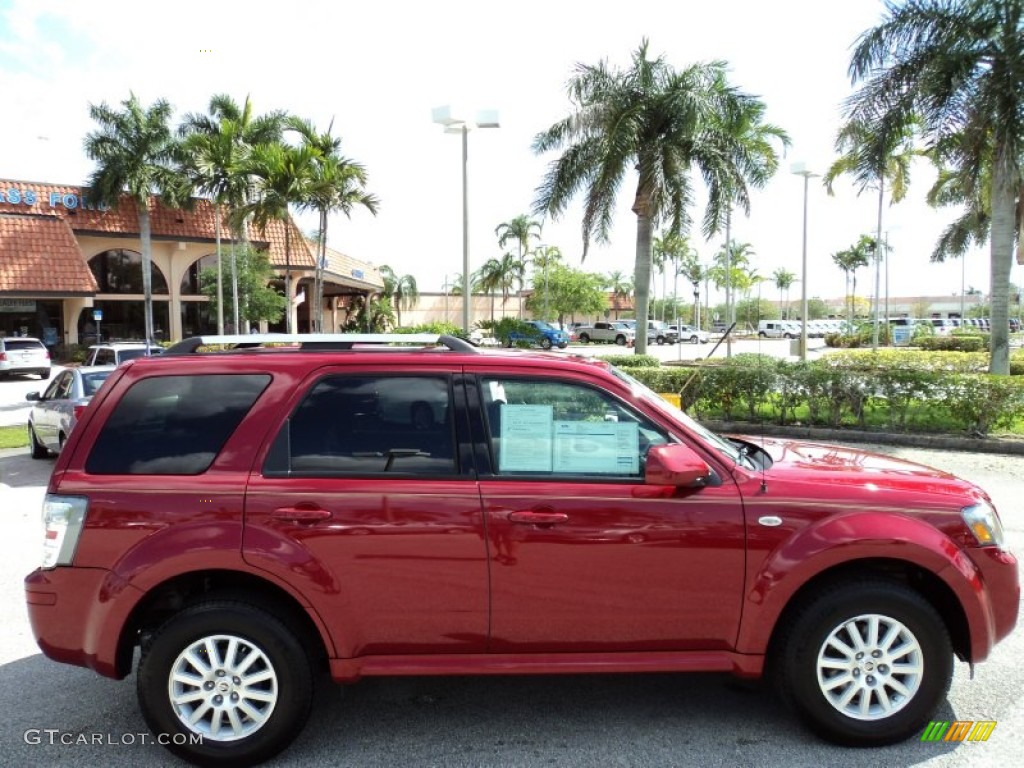 Sangria Red Metallic 2009 Mercury Mariner V6 Premier 4WD Exterior Photo #63059065