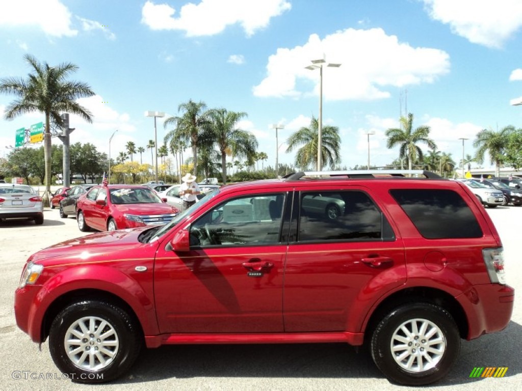 Sangria Red Metallic 2009 Mercury Mariner V6 Premier 4WD Exterior Photo #63059140