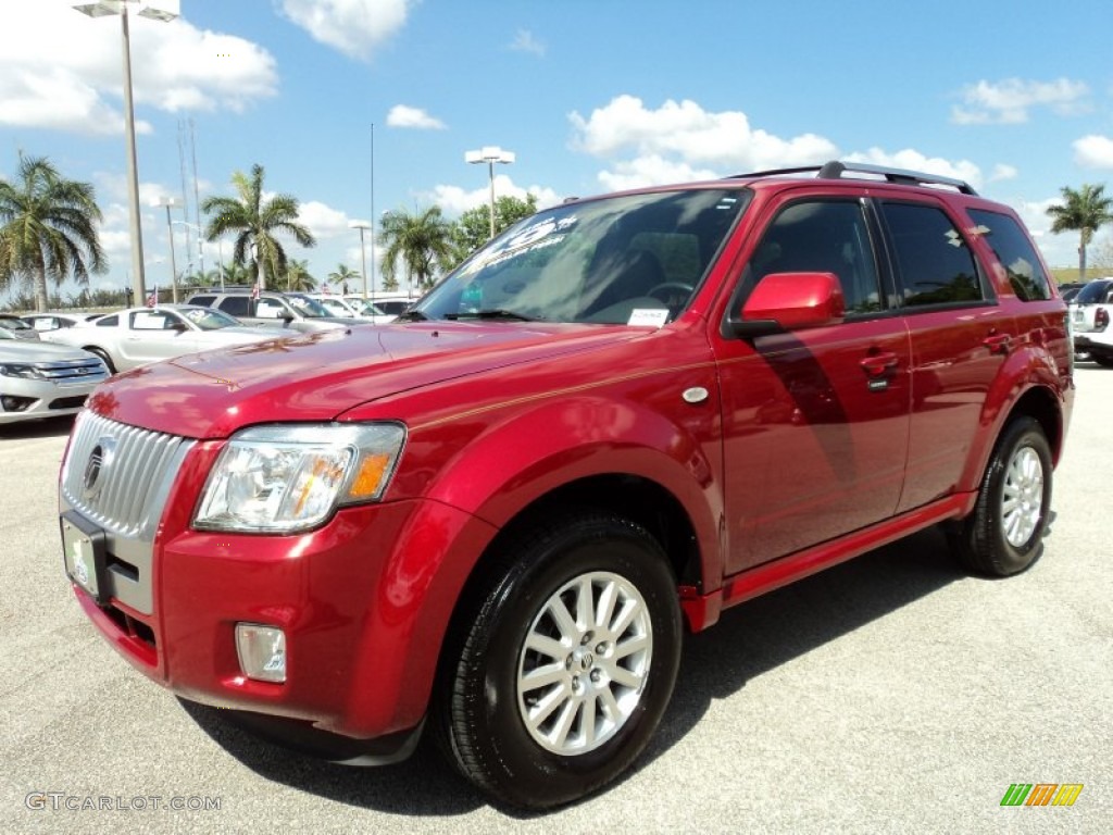 Sangria Red Metallic 2009 Mercury Mariner V6 Premier 4WD Exterior Photo #63059146