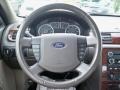 Medium Light Stone 2008 Ford Taurus SEL Steering Wheel