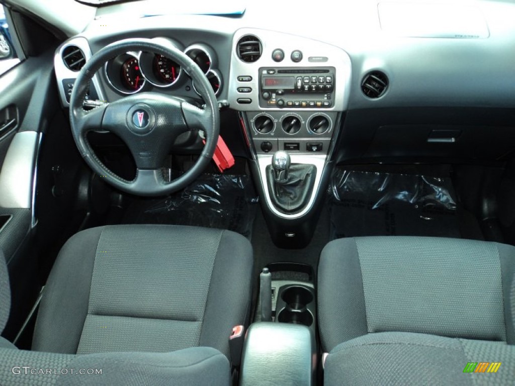2005 Pontiac Vibe GT Graphite Dashboard Photo #63059815