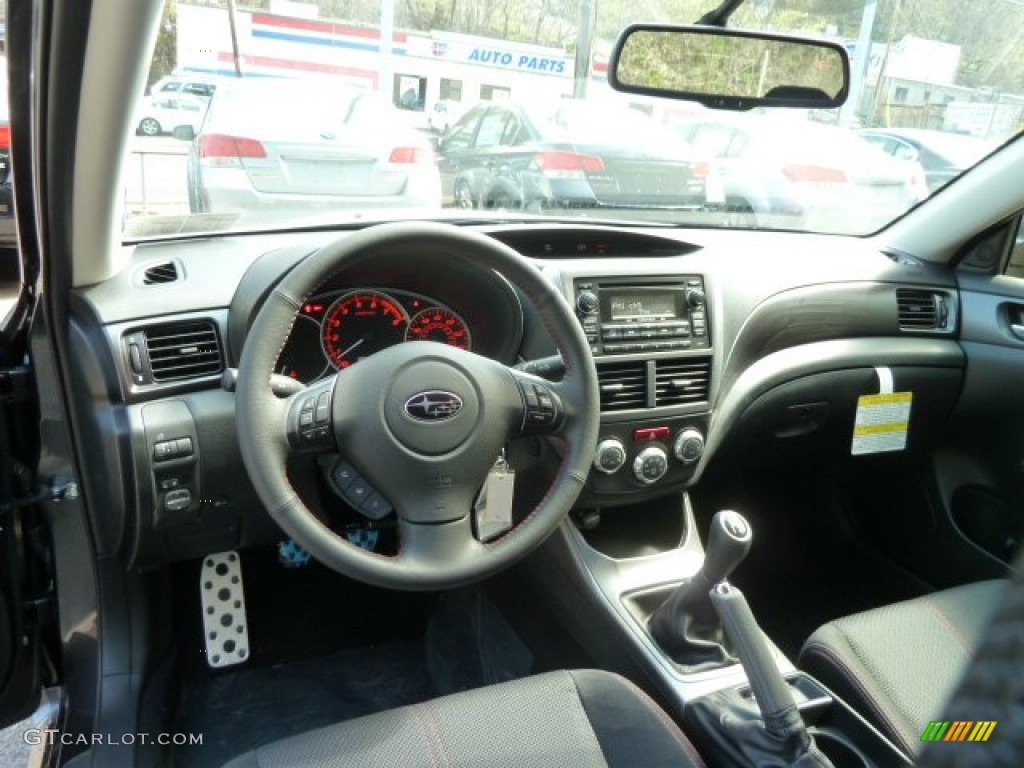 2012 Subaru Impreza WRX 4 Door WRX Carbon Black Dashboard Photo #63060382