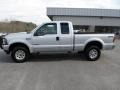 2001 Silver Metallic Ford F250 Super Duty XLT SuperCab 4x4  photo #7