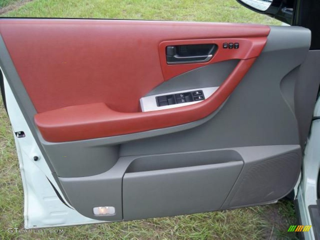 2003 Nissan Murano SL Cabernet Door Panel Photo #63061923