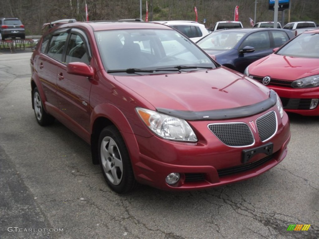 2005 Vibe AWD - Salsa Red Metallic / Graphite photo #1