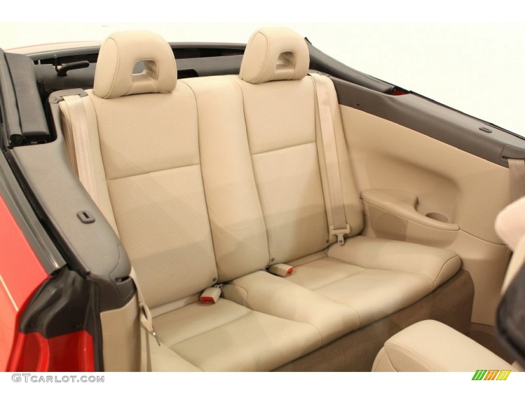 Ivory Interior 2008 Toyota Solara SLE V6 Convertible Photo #63062563