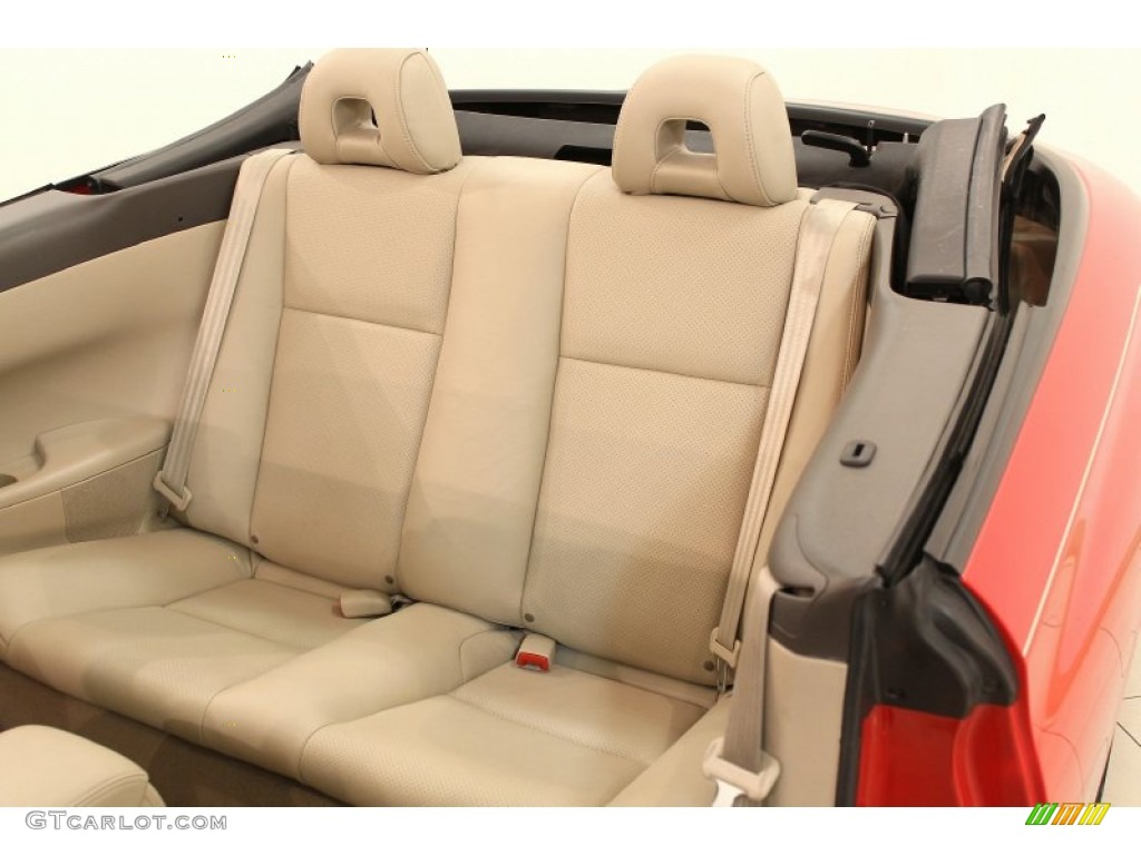2008 Toyota Solara SLE V6 Convertible Rear Seat Photo #63062572