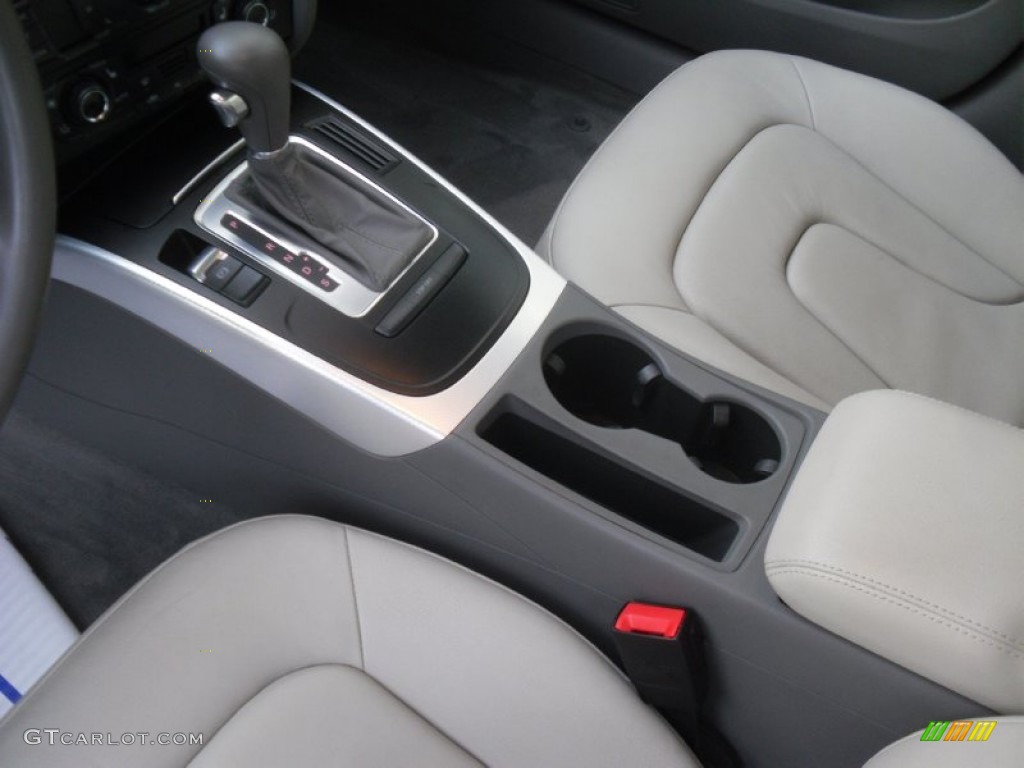 2009 A4 2.0T Premium quattro Sedan - Quartz Grey Metallic / Light Grey photo #13