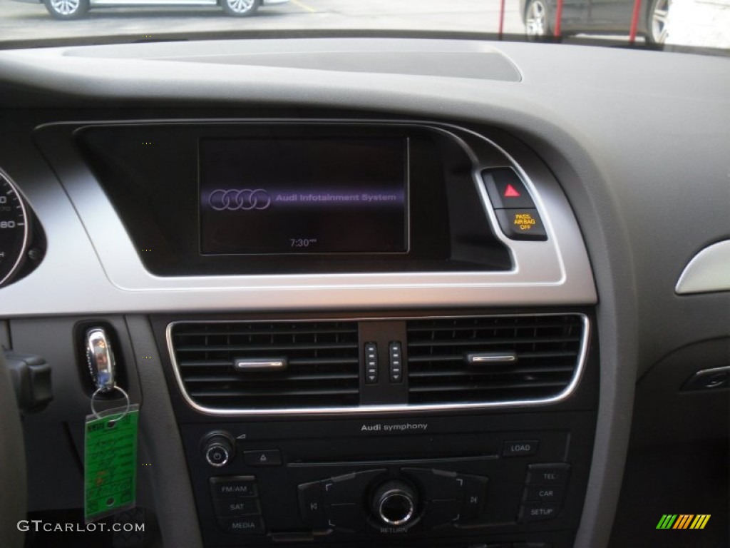 2009 A4 2.0T Premium quattro Sedan - Quartz Grey Metallic / Light Grey photo #14