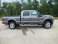 2012 Sterling Grey Metallic Ford F250 Super Duty Lariat Crew Cab 4x4  photo #2