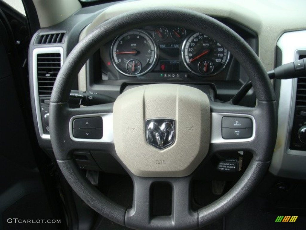 2011 Ram 1500 SLT Quad Cab 4x4 - Mineral Gray Metallic / Dark Slate Gray/Medium Graystone photo #12