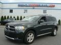 2011 Natural Green Pearl Dodge Durango Crew 4x4  photo #1