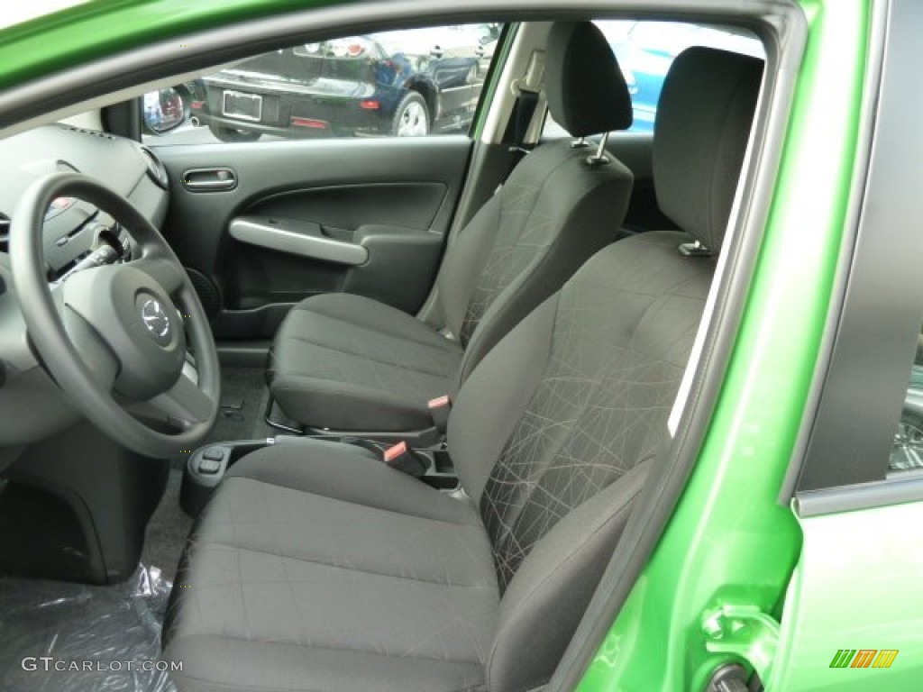 Black Interior 2012 Mazda MAZDA2 Sport Photo #63064000