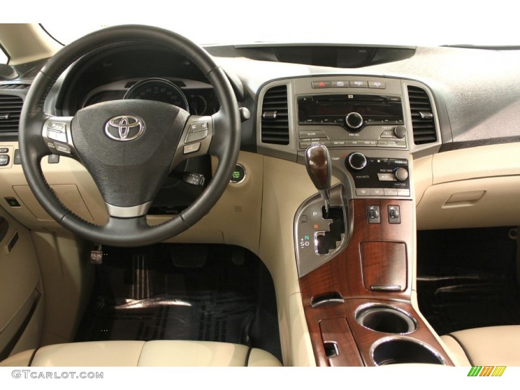 2009 Toyota Venza V6 AWD Ivory Dashboard Photo #63064185