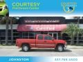 2001 Fire Red GMC Sierra 1500 SLE Extended Cab 4x4  photo #1