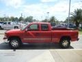 2001 Fire Red GMC Sierra 1500 SLE Extended Cab 4x4  photo #5