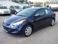 2011 Indigo Blue Pearl Hyundai Elantra GLS  photo #2