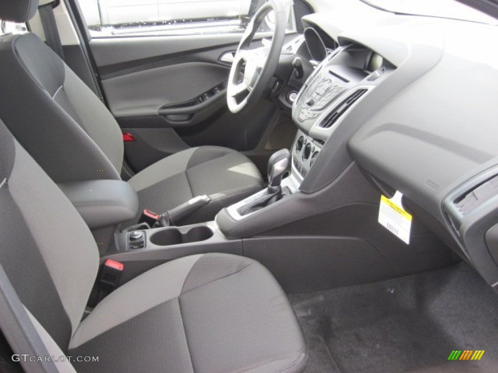 Charcoal Black Interior 2012 Ford Focus SE SFE Sedan Photo #63064942