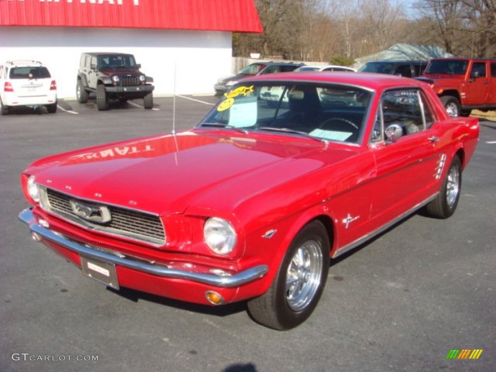 Red 1966 Ford Mustang Coupe Exterior Photo #63064984