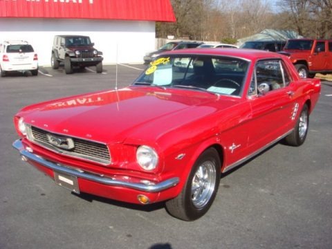 1966 Ford Mustang Coupe Data, Info and Specs