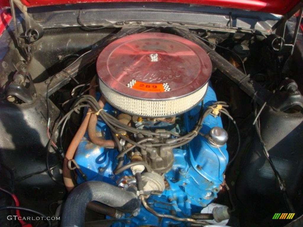 1966 Ford Mustang Coupe 289 V8 Engine Photo #63065056