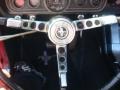 1966 Ford Mustang Black Interior Steering Wheel Photo