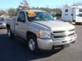 2009 Silver Birch Metallic Chevrolet Silverado 1500 LS Regular Cab  photo #5