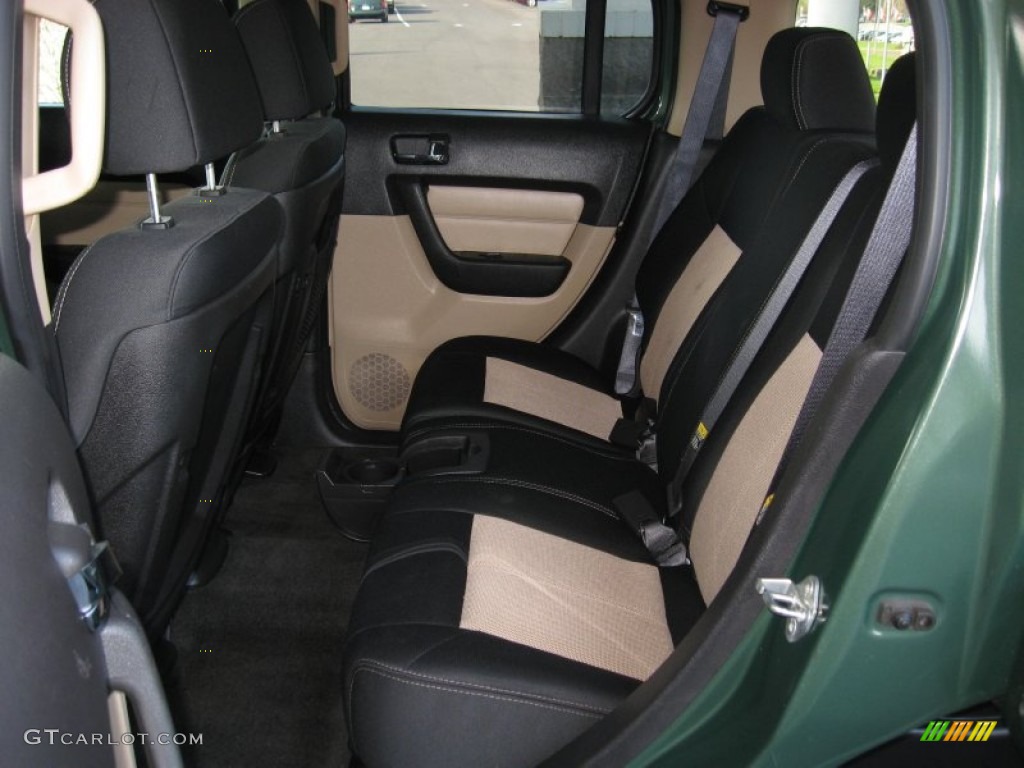 Ebony Black/Light Cashmere Beige Interior 2006 Hummer H3 Standard H3 Model Photo #63066655